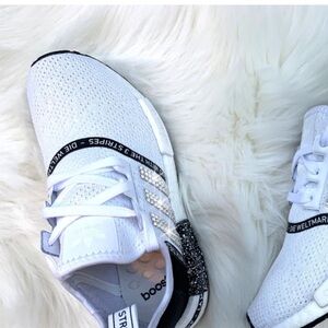 Adidas Originals NMD R1 White Sneakers